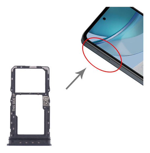 K0c Negro Para Motorola Moto G 5g 2023 Sim + Micro Sd Tra