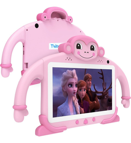 Tablet Android Para Niños (6.99'') 2gb Ram + 32gb Rom, Rosa