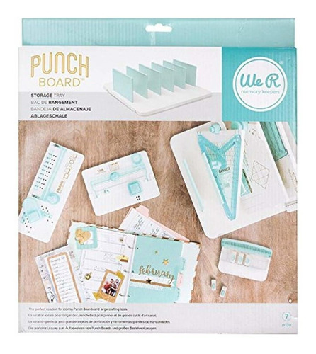 We R Memory Keepers 660092 Punch Board Storage By We Off Whi