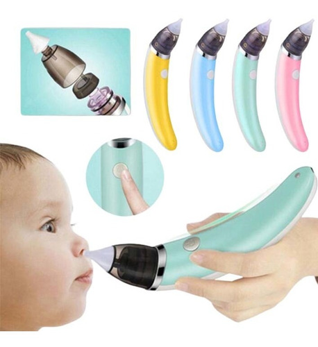 Limpiador De Nariz Aspirador Nasal Eléctrico Para Bebés A
