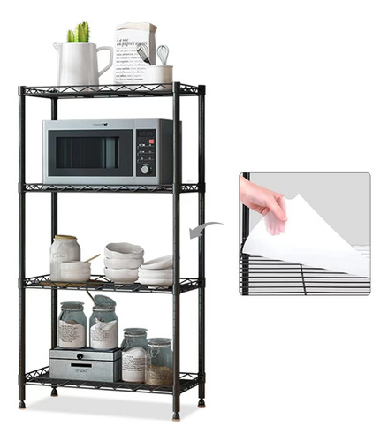 Ssngyghme 4 Tier Shelves Storage, Wire Shelf Unit, Standing.