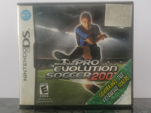 Juego Winning Eleven Pro Evolution Soccer 2007 Nintendo Ds