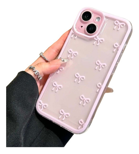 Cnn Funda Transparente Resistente Y Portátil For iPhone -