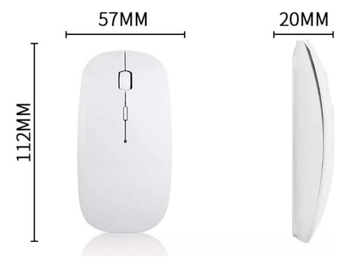 Mouse Inalambrico Bluetooth Recargable Para iPad Tablet