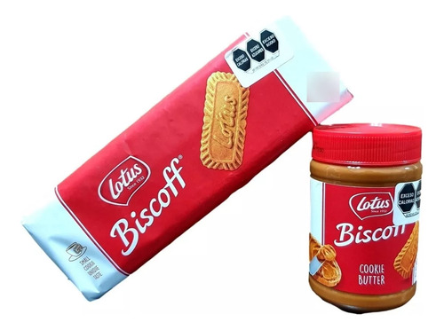 Lotus Biscoff Small Cookies Galleta 250g+ Cookie Butter 400g