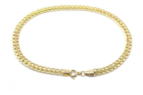 Pulseira Lacraia 4.60mm Largura Ouro 18k 18cm 2.10 Gramas !!