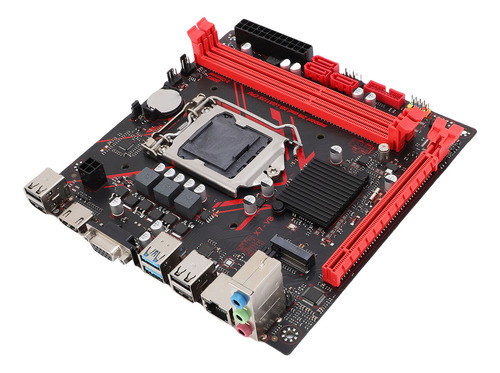 Placa-mãe Para Lga1155 B75 Mining 6gbps Itx 2xddr3 3xserial