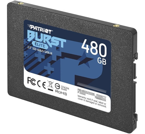 Disco Sólido 480gb Ssd Patriot Burst Elite 2.5