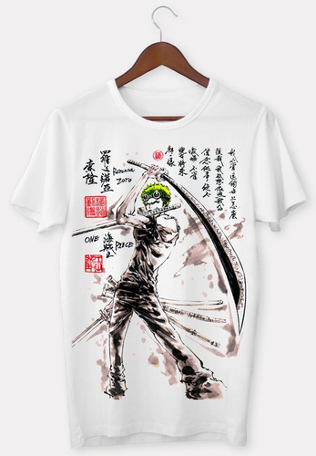 Remera Roronoa Zoro, One Piece