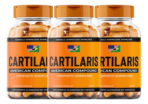 Cartilaris - 3 Potes - Pronta Entrega