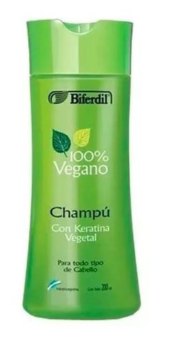 Shampoo Vegano Pura Keratina Vegetal 100% X200ml Masaromas