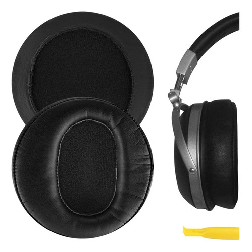 Almohadillas De Cuero Para Auriculares Denon Ah-d2000, D5...