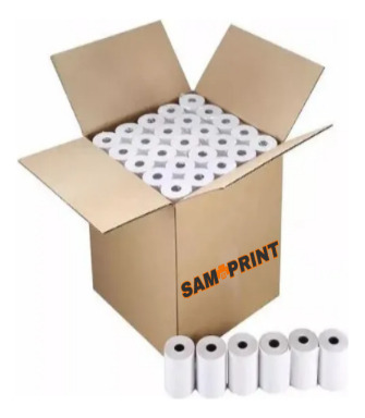 100 Rollos Papel Térmico Impresora Bluetooth Usb 57mm X 30mm