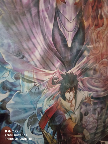 Naruto Shippuden Uchiha Poster Lenticular 3d (Usado)
