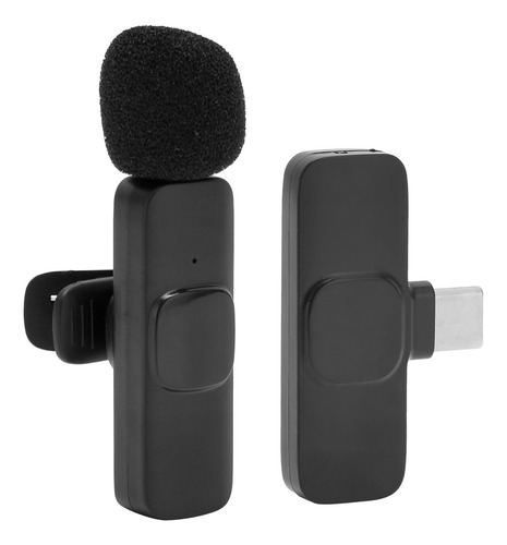 Mini Micrófono Lavalier, Micrófono De Solapa Inalámbrico Par