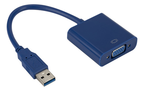 Adaptador Usb3.0 A Vga Para Conexión De Pc/proyector