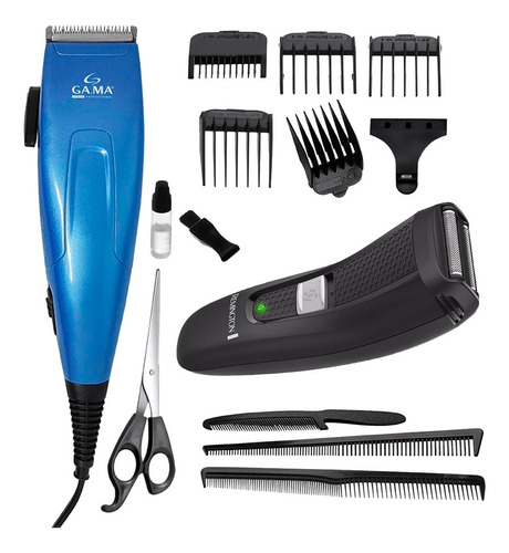 Cortadora De Pelo Gama 13 Acces + Afeitadora Foil Remington