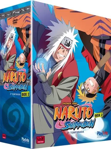 Dvd Naruto Shippuden - 2ª Temporada - Box 2 - Original