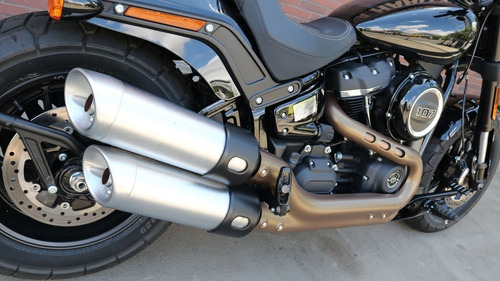 Imagem 5 de 13 de Harley-davidson Softail Fat Bob 107 2020 Preta
