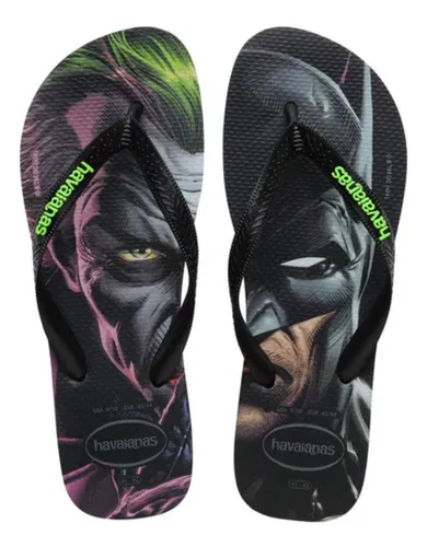 Chinelo Havaianas Top Heróis Dc Batman Coringa Original