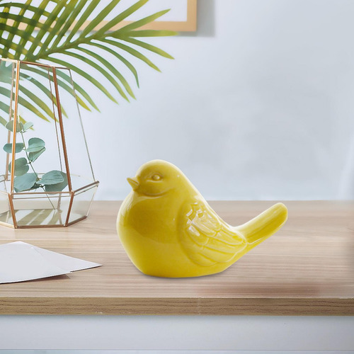 Adorno De Pájaro De Cerámica Estatuas De Estatuilla