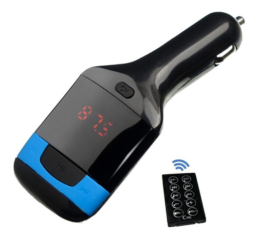 Transmisor Auto Fm Micro Usb Aux Control Remoto Tm-90 Mp3