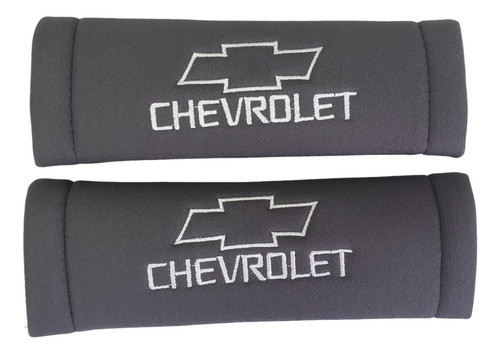 Funda Cubre Cinturon De Seguridad Absorbente Logo Chevrolet