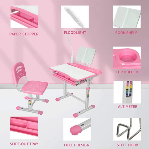 Escritorio De Estudios Reclinable Ajustable Niños / Todokcl
