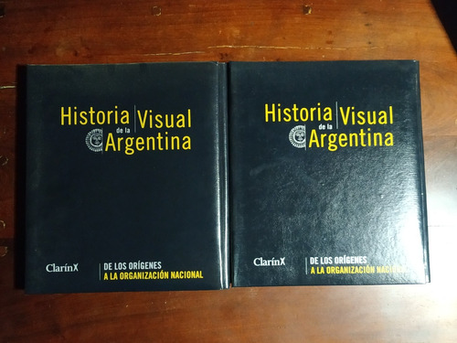Historia Visual De La Argentina - Clarín Estuche Y Tomos