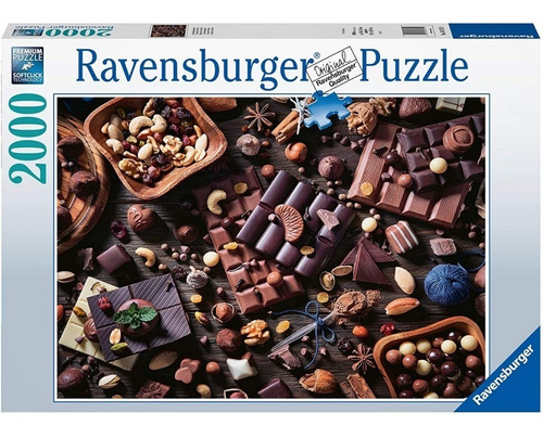 Rompecabezas Ravensburger 2000 Piezas Paraíso De Chocolates