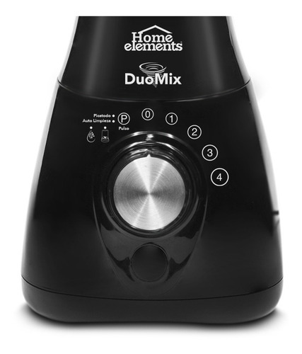 Imagen 5 de 7 de Licuadora 4 Velocidades Duomix Pro + Picatodo Home Elements