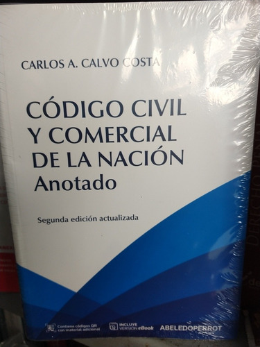 Calvo Costa Código Civil Y Comercial Anotado Novedad 2021
