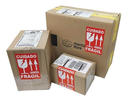 Imagen 4 de 8 de Etiqueta Frágil 4x6 (102x152 Mm) Rollo C/ 500 Pzas C1