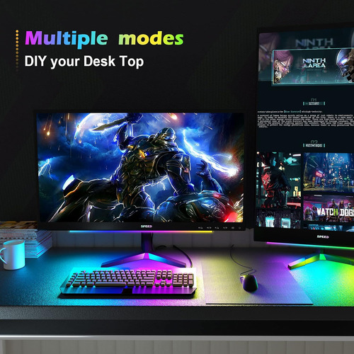 Barra De Luz De Rgb Willed En Monitor, Luces De Juego Para L