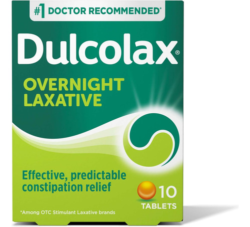 Tabletas Laxantes Dulcolax Bisacodilo 5 Mg 10 Tabletas