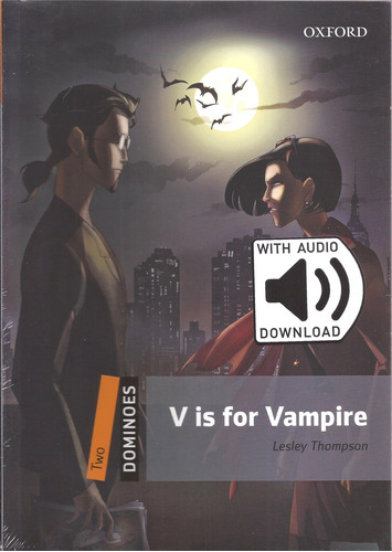 V Is For Vampire - Dominoes 2 With Mp3  **new Edition** Kel 