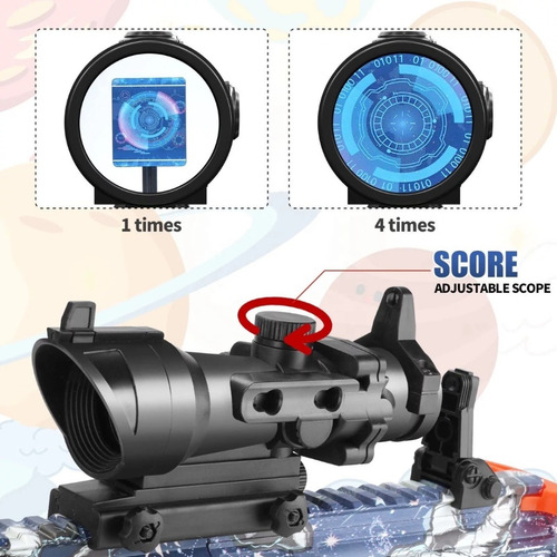 Rifle De Hidrogel Automático M4a1 Mira Óptica Fixed (Usado)