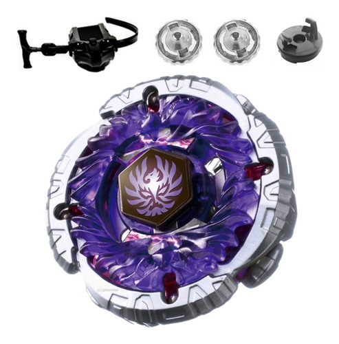 Lanzador Beyblade Jade Jupiter BB116a Metal Fusion Rapidity, color morado