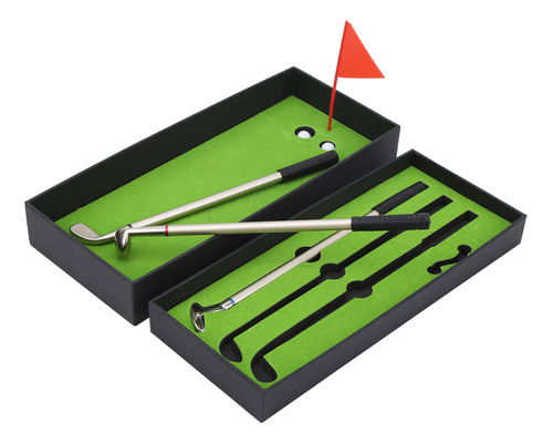 Bolígrafos Club Putter Pen Para Minijuegos De Escritorio, Co