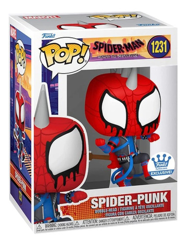 Funko Pop Marvel Spider-man Across Spider-verse Spider-punk