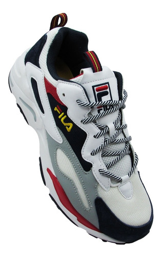 Tenis Fila Ray Tracer 1rm00842-138 Wht/fnvy/gfus