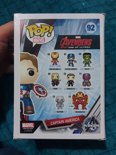 Funko Capitan América (unmasked) 92 San Diego Comic Con 2015