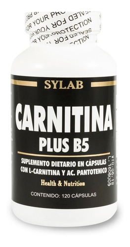 Carnitina Plus B5 Sylab 120 Cápsulas