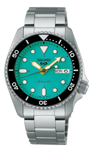 Seiko 5 Sports Srpk33 10 Atm Resistente À Água 38,0 Mm Com