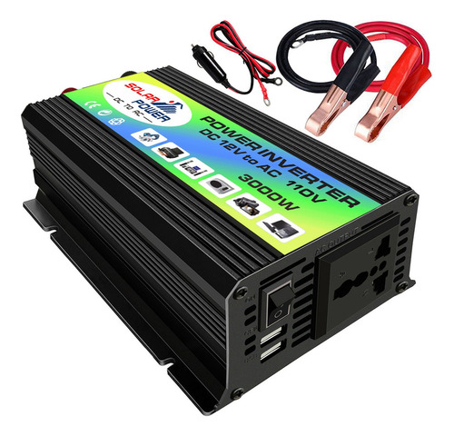 110v Peaks Power 3000w Inversor De Onda Sinusoidal Modificad