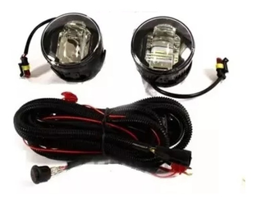 Kit Faro Auxiliar Led Con Lupa + Drl Citroen C5 2005 A 2008