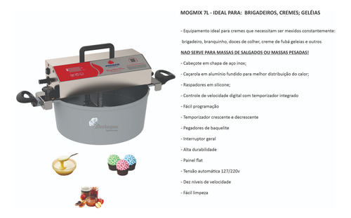 Marilia Calacio Misturadora De Brigadeiro - Mogmix 7lts