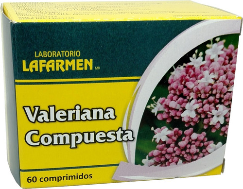 Valeriana Compuesta Lafarmen X60 Comprimidos