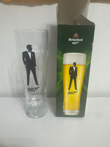 Copo Tulipa Heineken 007 - 250ml Transparente