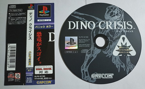 Dino Crisis Ps1 Vr Japonesa. (Usado)
